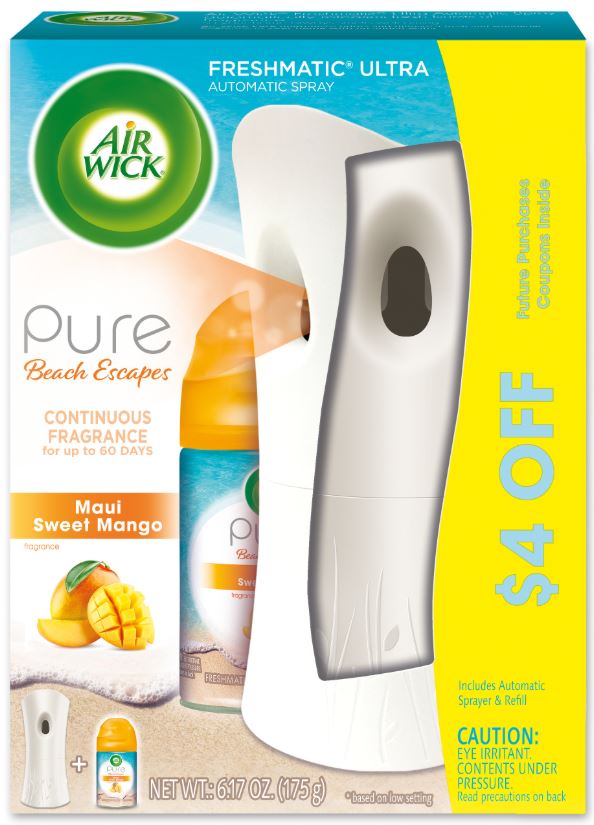 AIR WICK FRESHMATIC  Maui Sweet Mango  Kit Discontinued